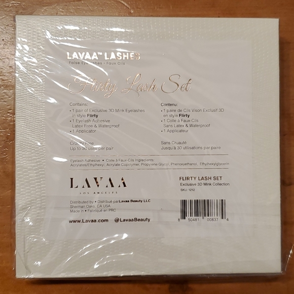Lash set. Lavaa Beauty Flirty Lash set - Picture 2 of 2
